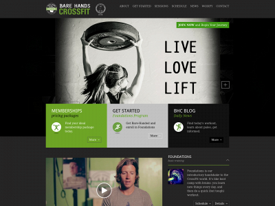 barehandscrossfit.com snapshot