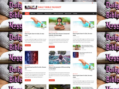 dailybiblenugget.com snapshot