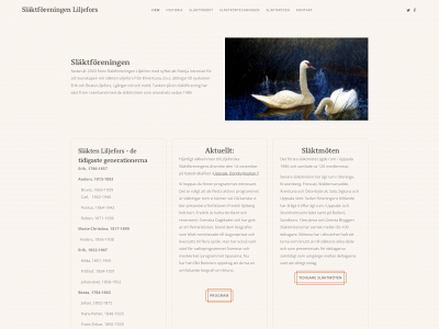 liljeforsforening.se snapshot