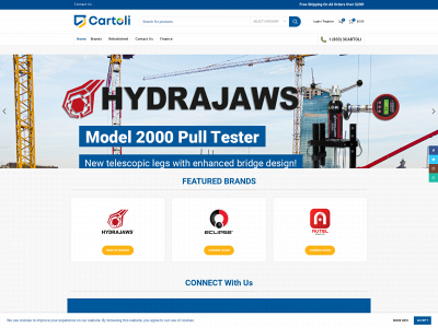 cartoliinstruments.com snapshot