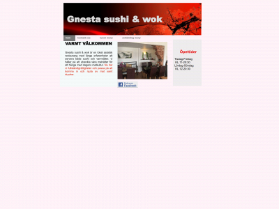 gnestasushiwok.se snapshot