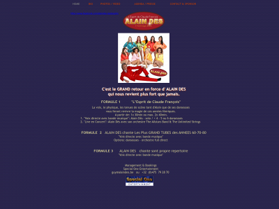alaindes.be snapshot