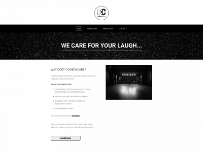 comedycare.com snapshot