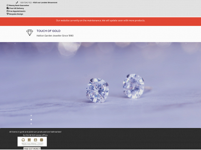 touchofgoldltd.com snapshot