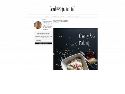 feedthepotential.com snapshot