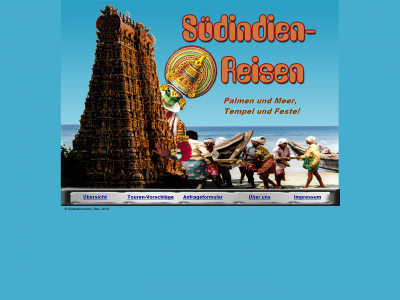 suedindienreisen.com snapshot