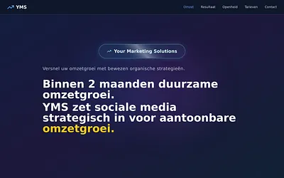 ymsolutions.nl snapshot