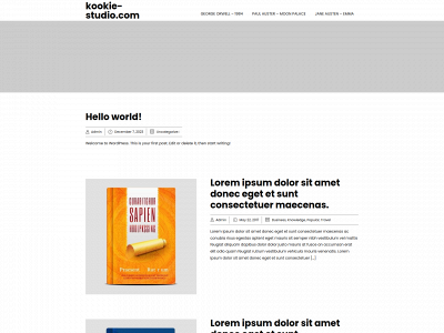 kookie-studio.com snapshot