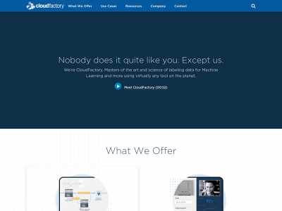 cloudfactory.com snapshot