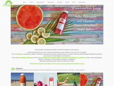 dailydetox.ch snapshot