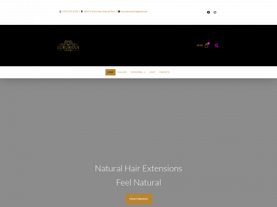 luxuriouslookssalon.com snapshot