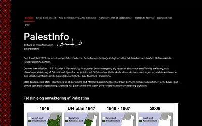 palestinfo.dk snapshot