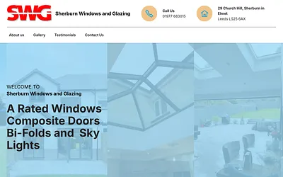 sherburnwindowsandglazing.co.uk snapshot
