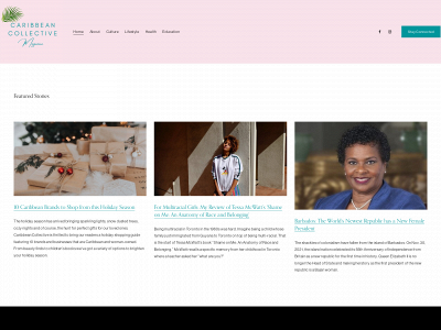 www.caribbeancollectivemag.com snapshot