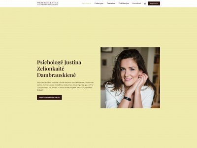 psichologejustina.lt snapshot