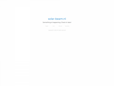 solar-beam.nl snapshot