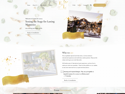 eventsdeluxury.com snapshot