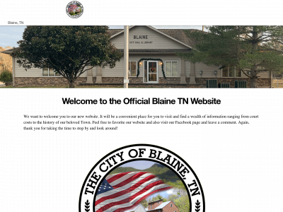 blainetn.gov snapshot