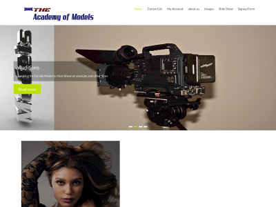 theacademyofmodels.com snapshot