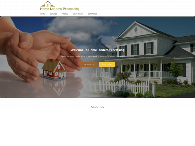 homelendersprocessing.com snapshot