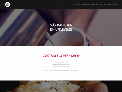 cortadocoffee.se snapshot