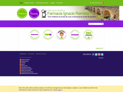 www.farmaciaignacioramirez.com snapshot