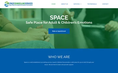 spacecounselling.net snapshot