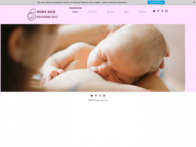 mamanoshcafe.com snapshot
