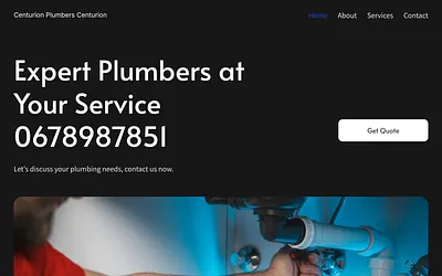 centurionplumbers.africa snapshot