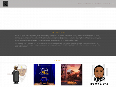 dreamupstudioz.com snapshot
