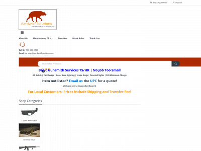 aardwolfsolutions.com snapshot