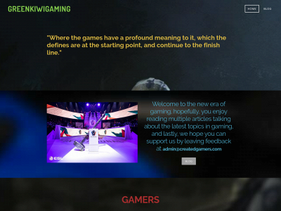 www.createdgamers.com snapshot