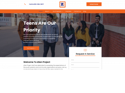 zgenproject.com snapshot