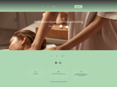 nidarosensmassage.se snapshot