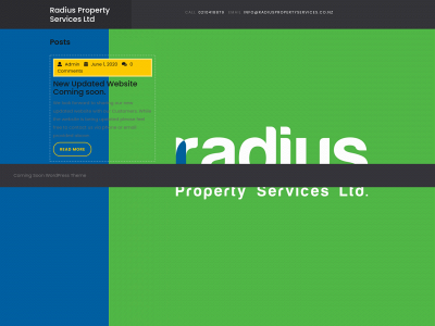 radiuspropertyservices.co.nz snapshot