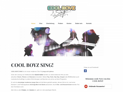 cool-boyz-sing.de snapshot