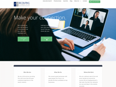 recruitingconnection.org snapshot