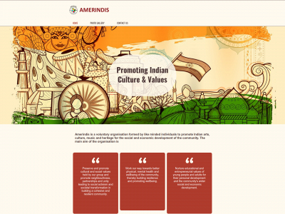 amerindis.org snapshot
