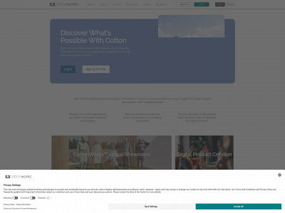 cottonworks.com snapshot