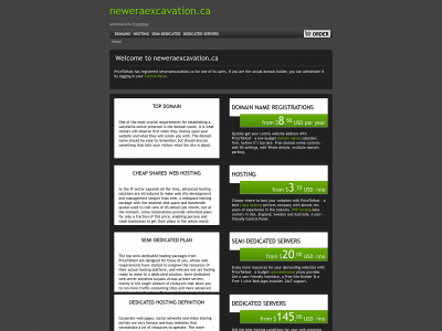 neweraexcavation.ca snapshot