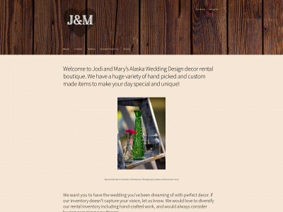 jnmakweddingdesign.com snapshot