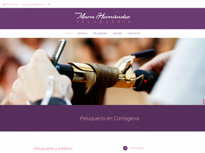 www.marahernandezpeluqueria.com snapshot