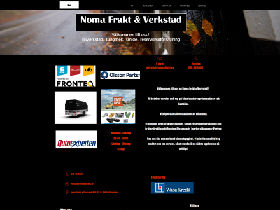 nomafrakt.se snapshot