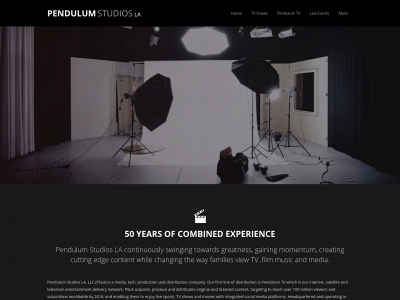 pendulumstudiosla.com snapshot
