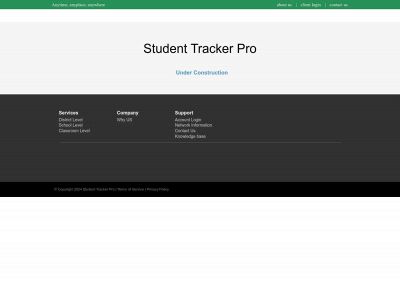 studenttrackerpro.com snapshot