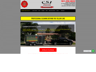 www.crimesceneintervention.com snapshot