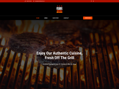districtflamesllc.com snapshot