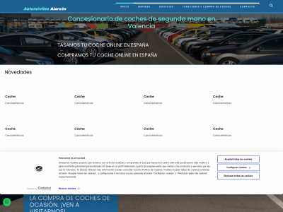 automovilesalarcon.com snapshot
