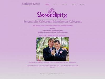 serendipitycelebrant.co.uk snapshot