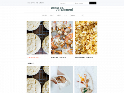 crumbsonparchment.com snapshot